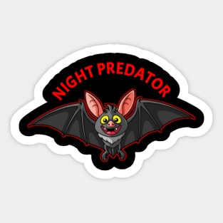 Night predator7 Sticker